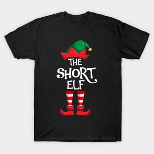 Short Elf Matching Family Christmas T-Shirt